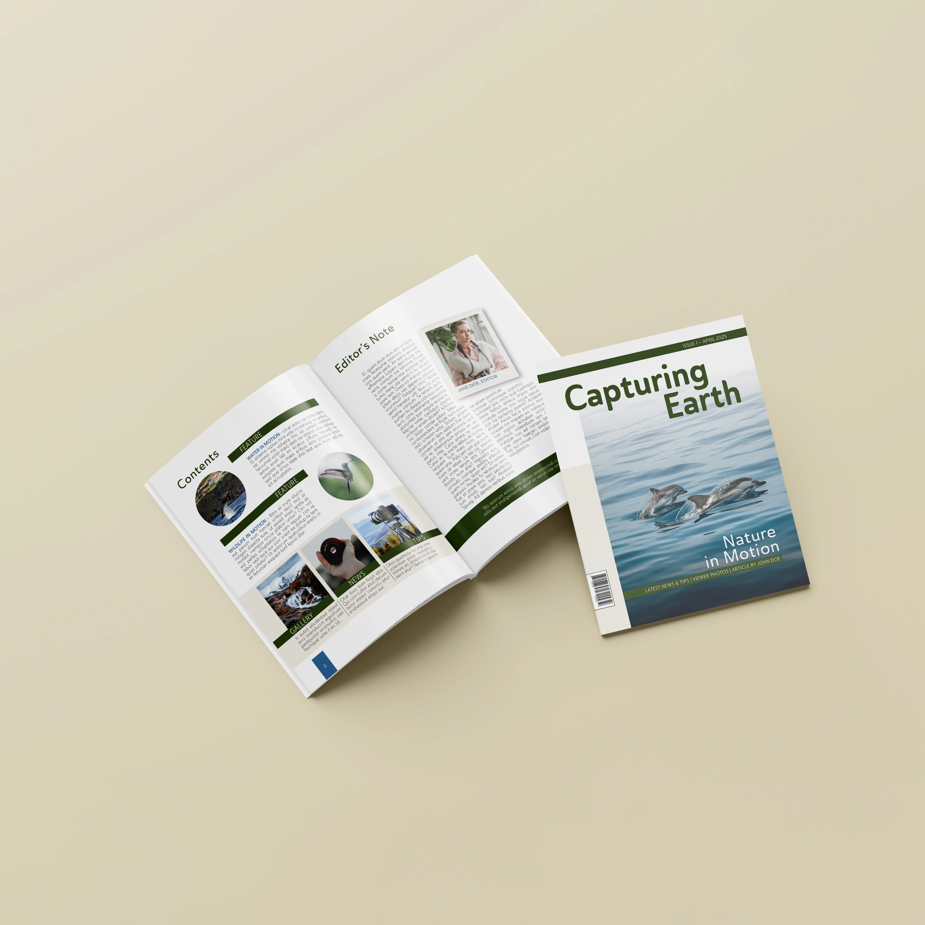capturing earth editorial